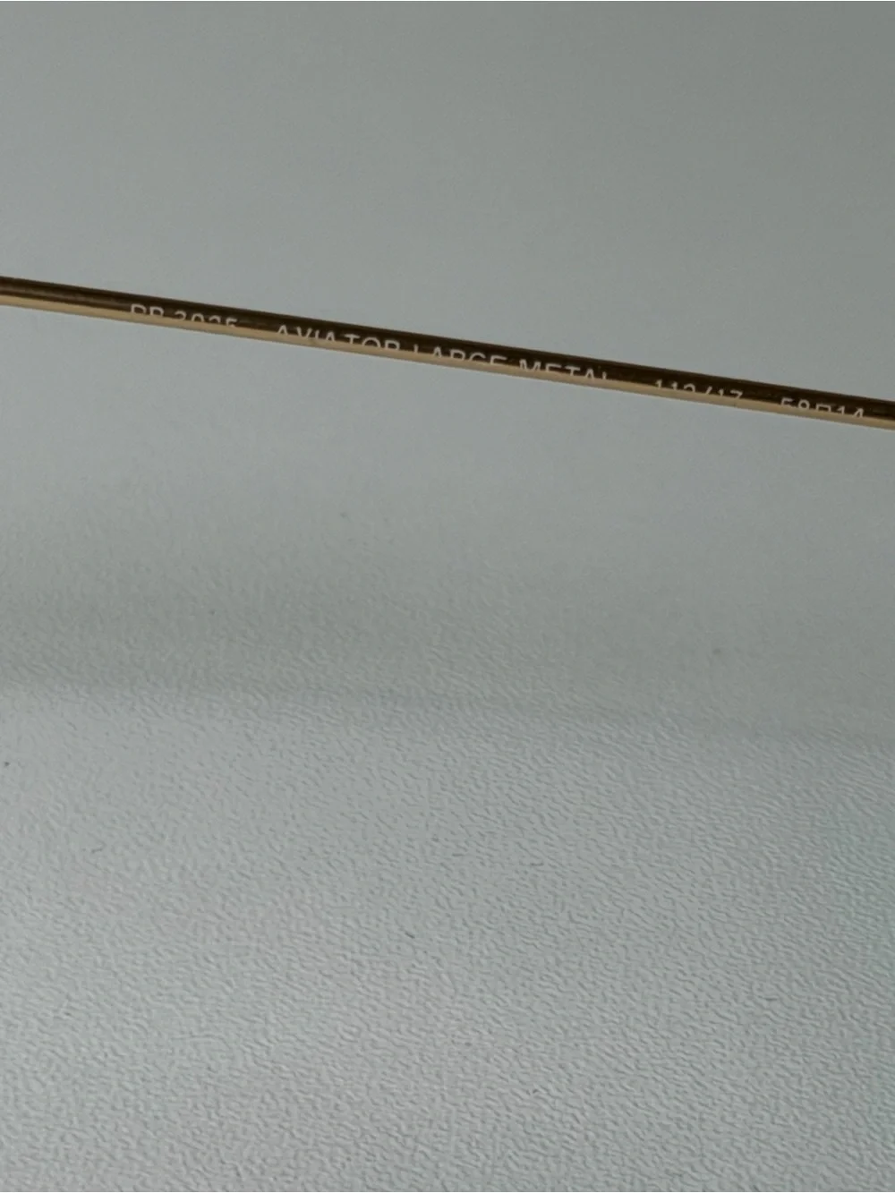 Vintage Authentic Ray-Ban Gold Frame Brown Lens Large Aviator Sunglasses